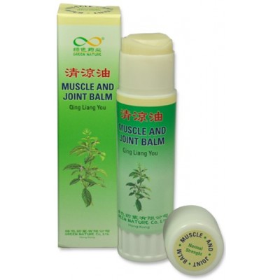 Bálsamo Qing Liang You para alívio de dores musculares