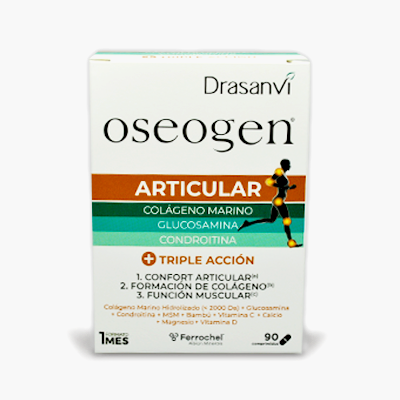 Oseogen Articular 90 cápsulas suplemento para articulações com colagénio glucosamina e condroitina